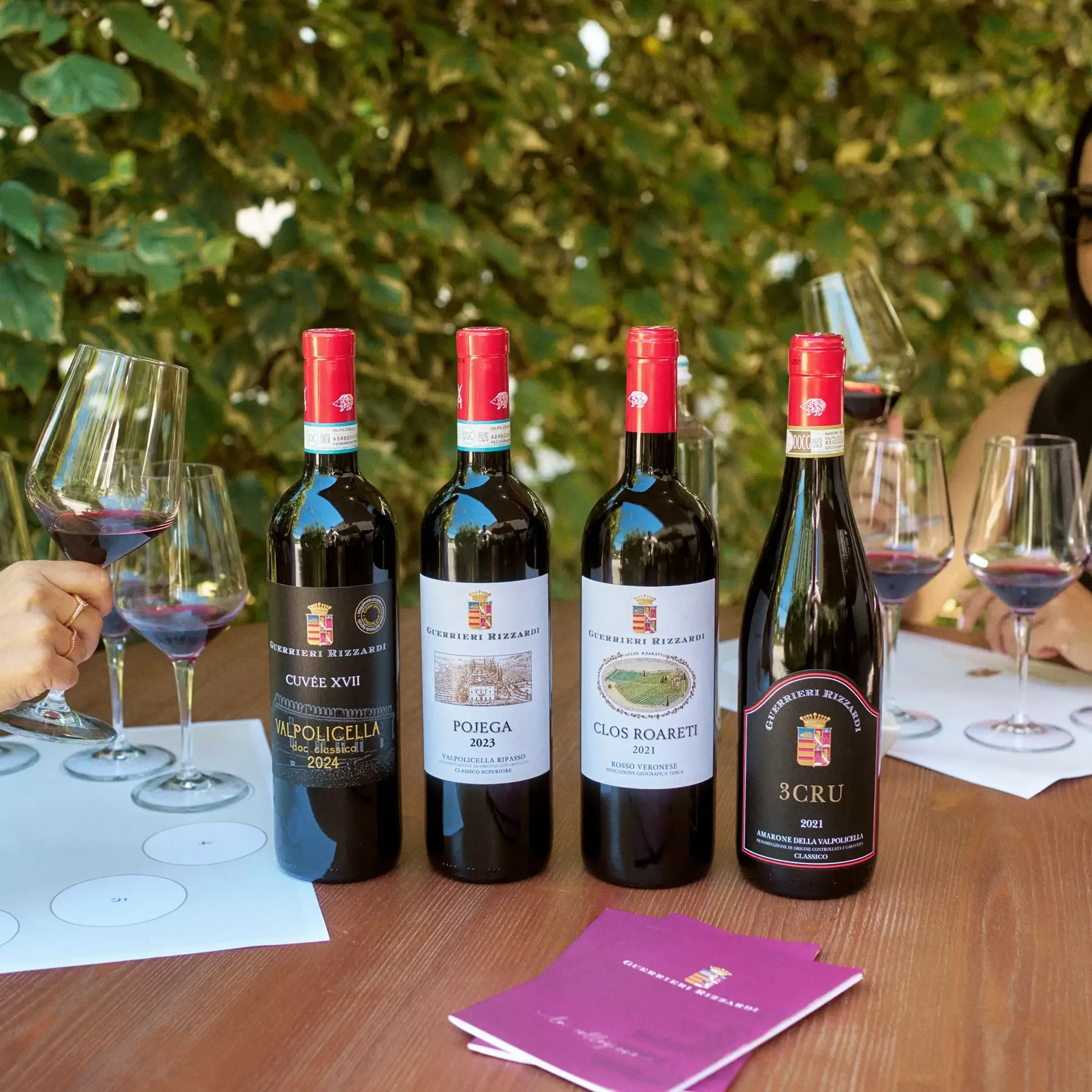 Degustazioni giardino di Pojega