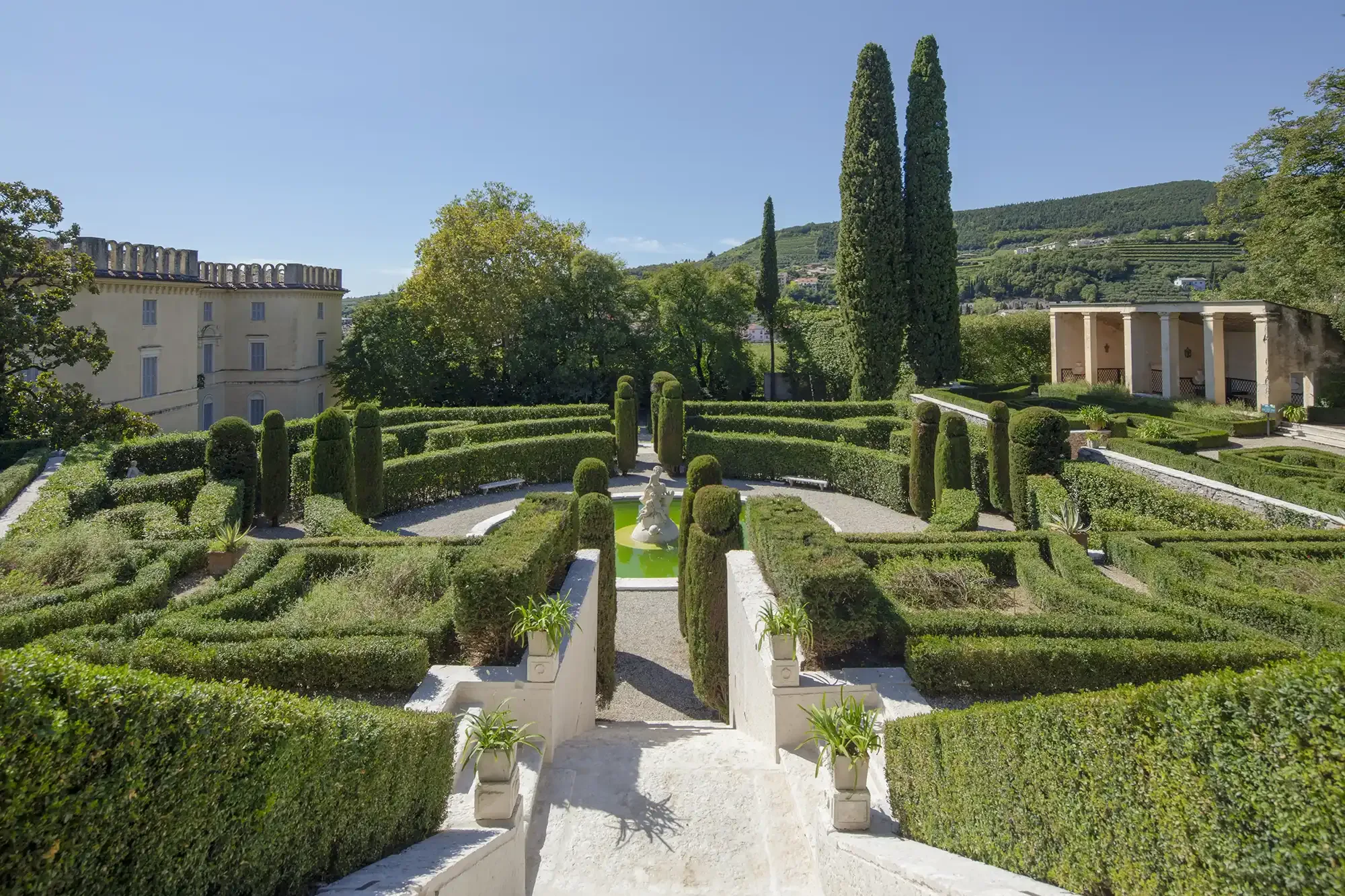 Giardino di pojega villa apertura stagione