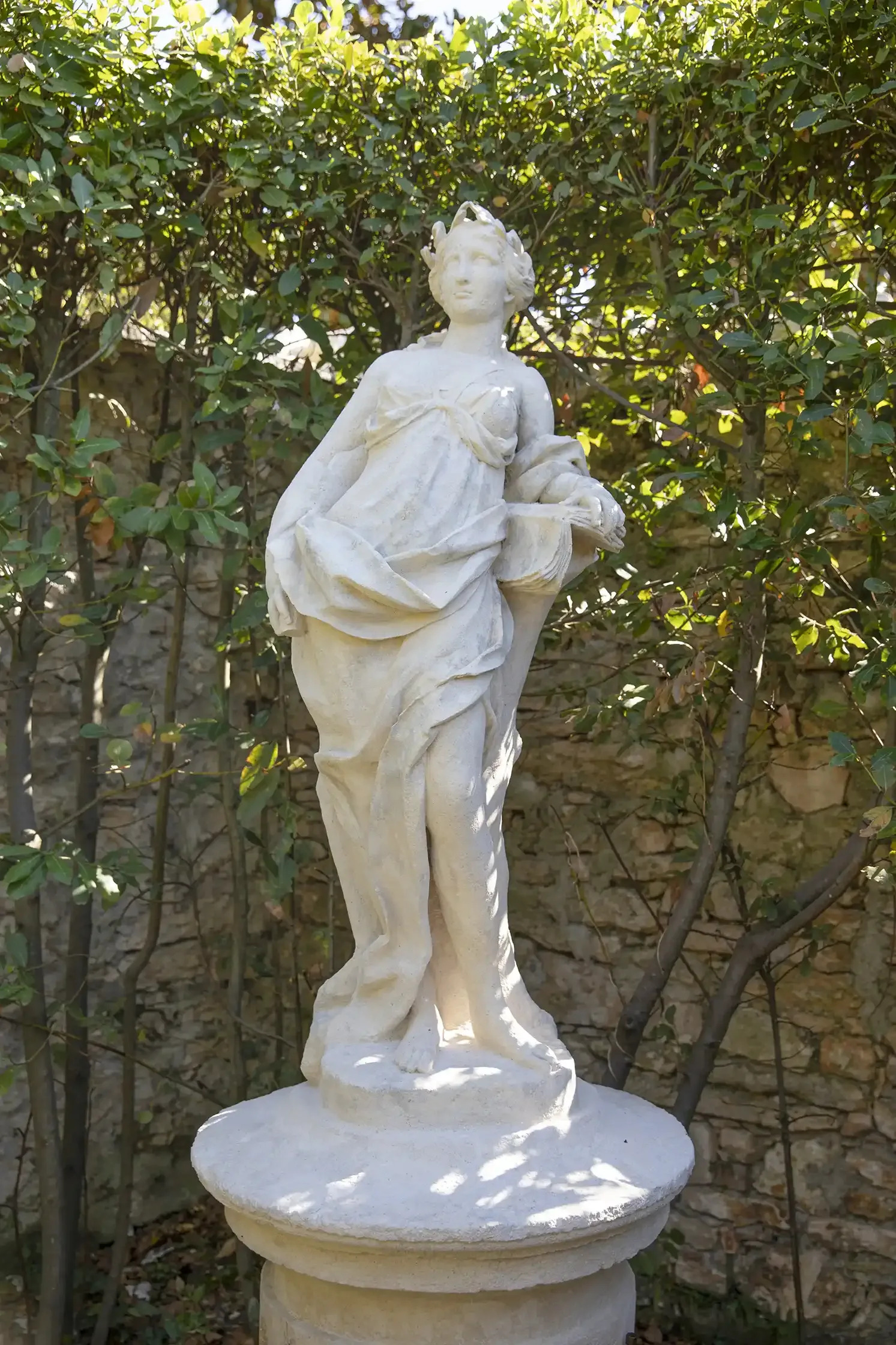 Statua sapienza giardino di pojega