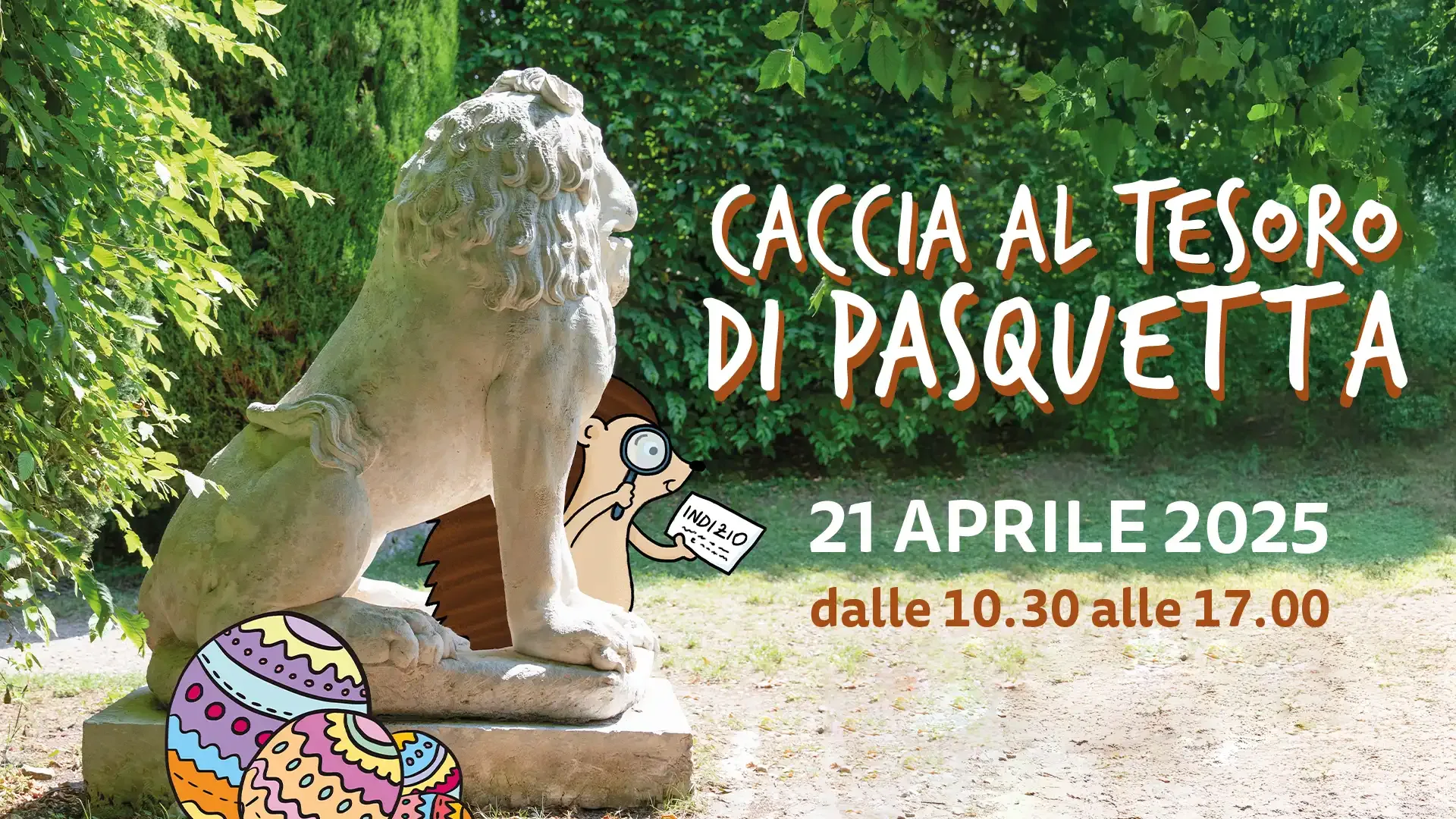 Caccia al tesoro pasquetta giardino di Pojega 21 aprile