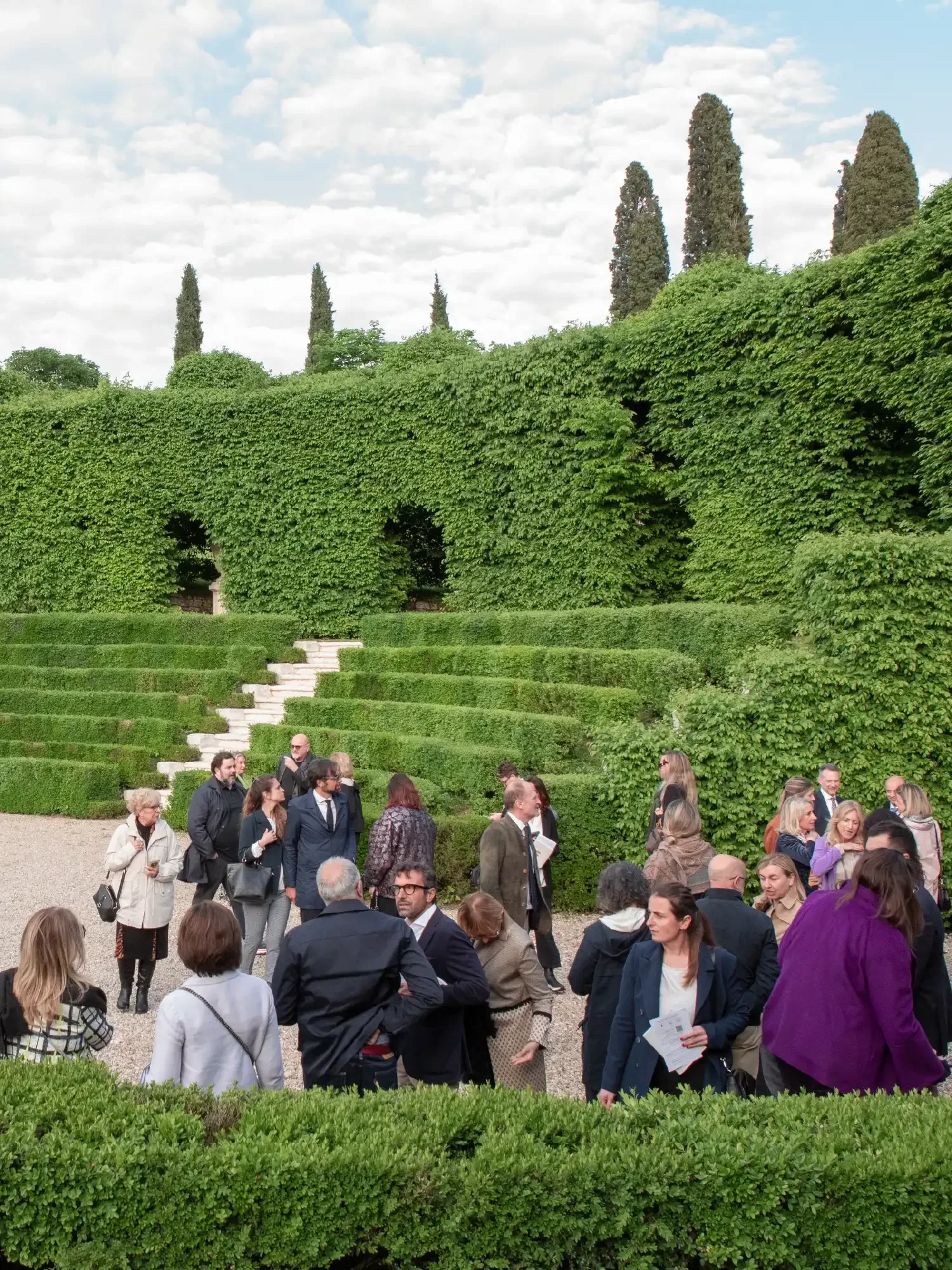 Un giardino simbolico treatro