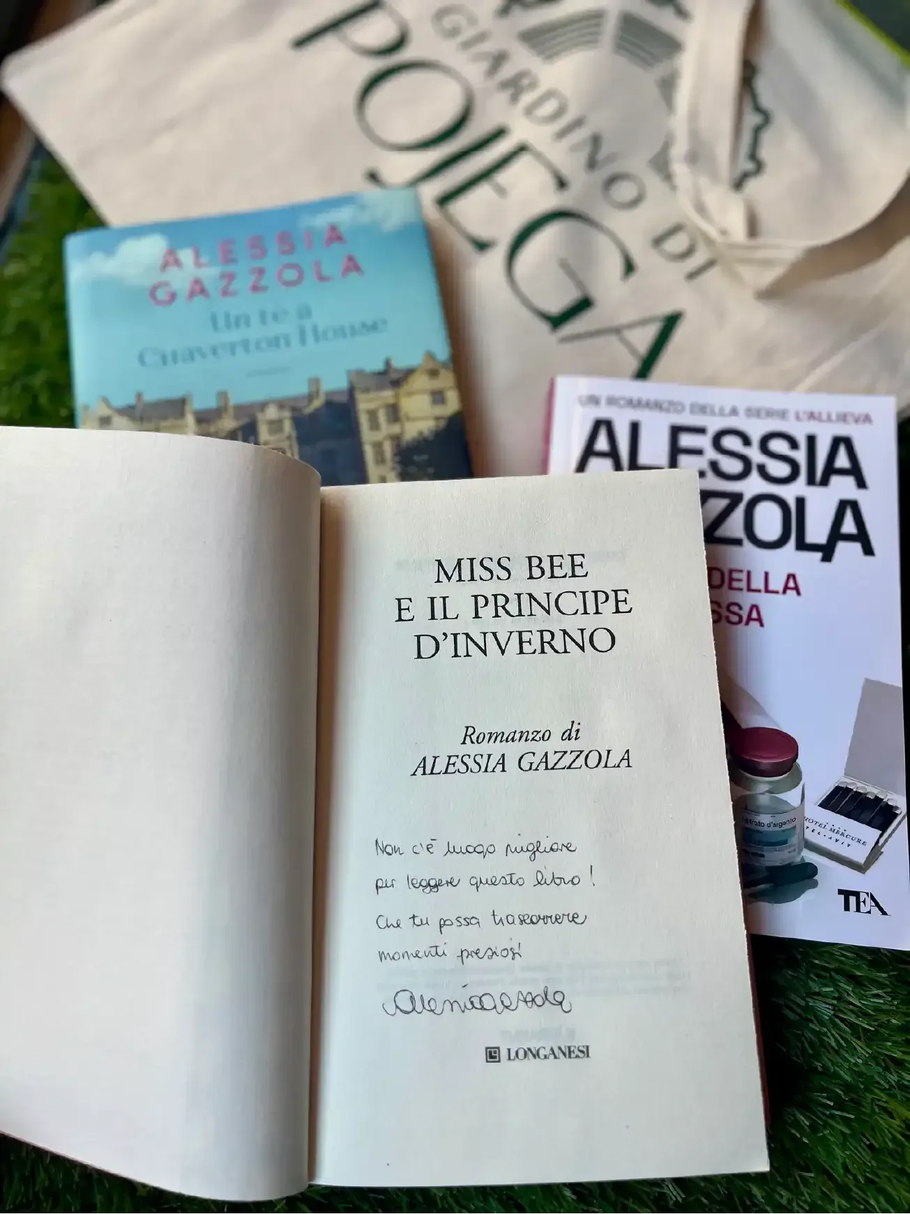 foto di gruppo con alessia gazzola