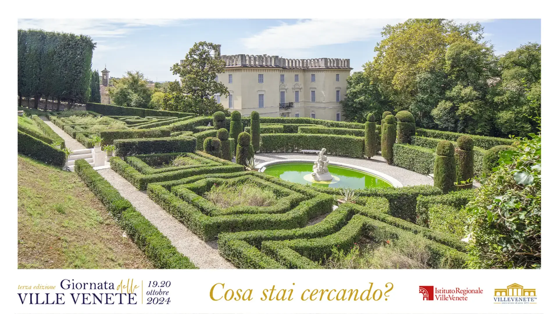 Banner GIORNATA DELLE VILLE VENETE AL GIARDINO DI POJEGA