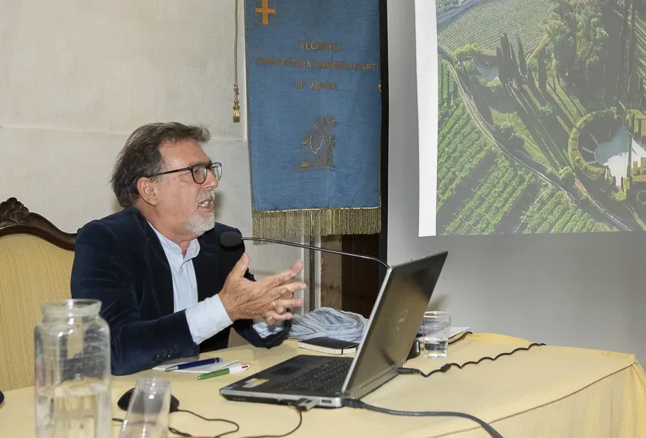 Prof Giuseppe Rallo larchitetto paesaggista curatore del restauro del Giardino di Pojega